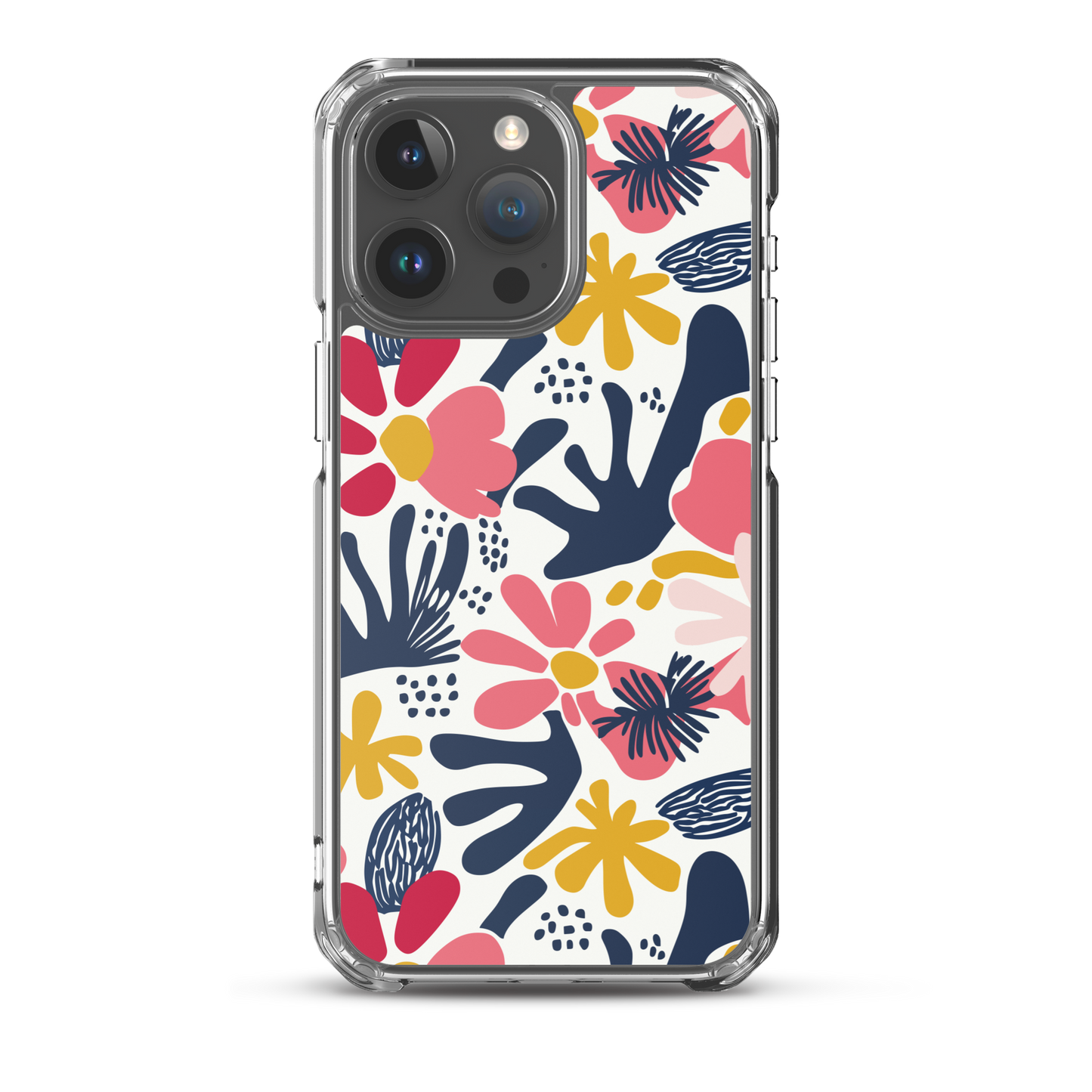 Abstract Folk Art Floral Pattern