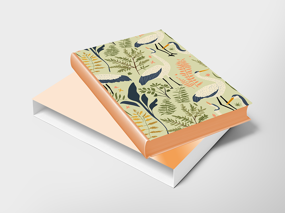 Botanical Birds - green