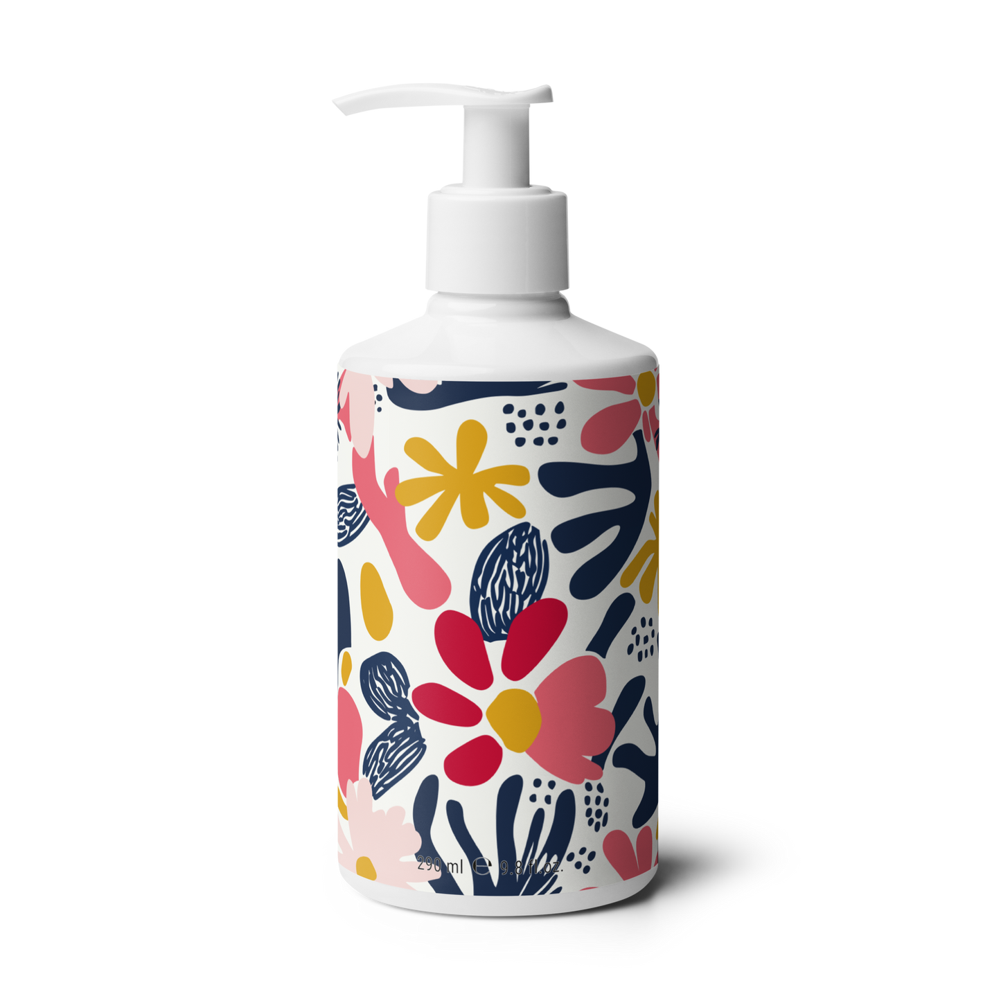 Abstract Folk Art Floral Pattern