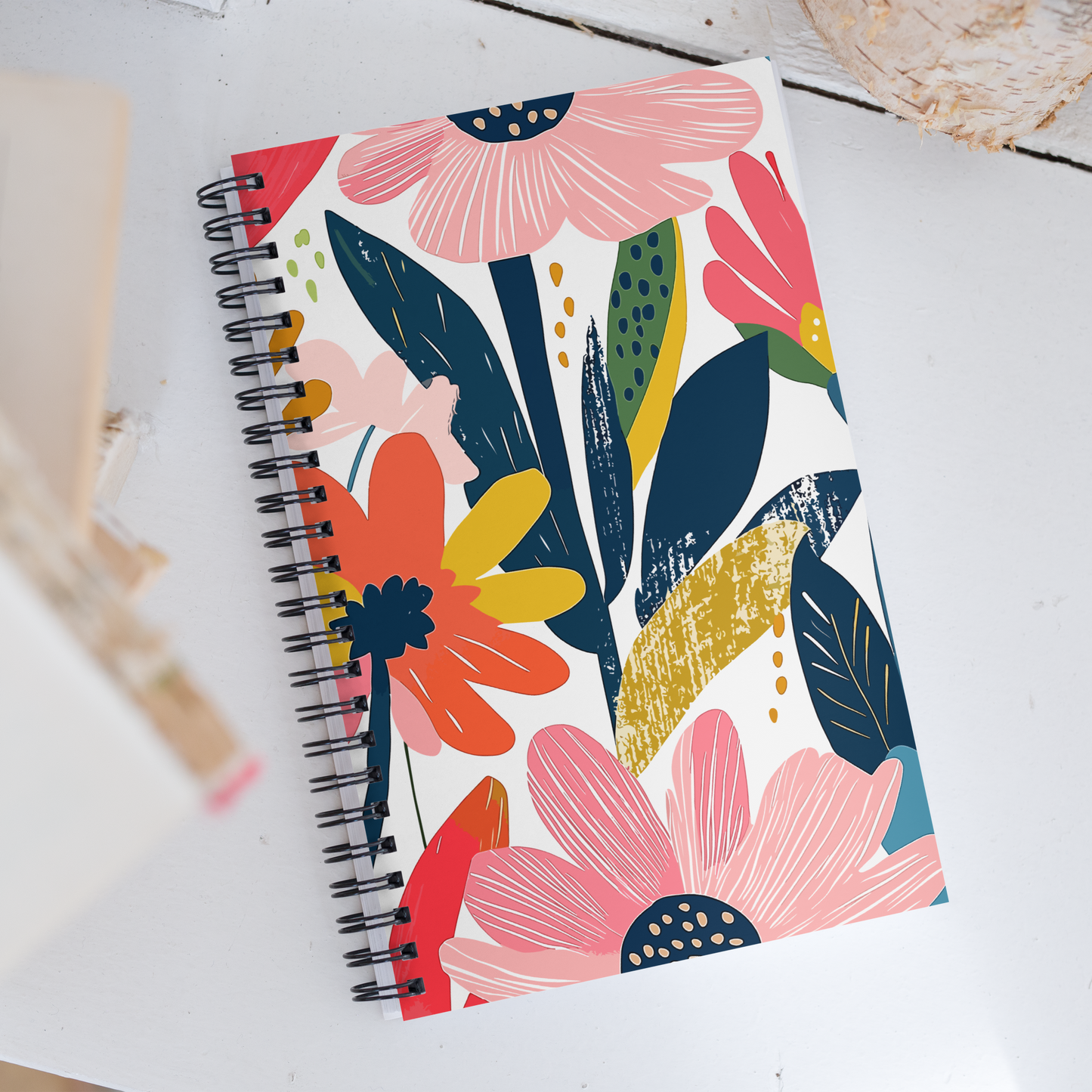 ABSTRACT FOLK ART FLORAL 2