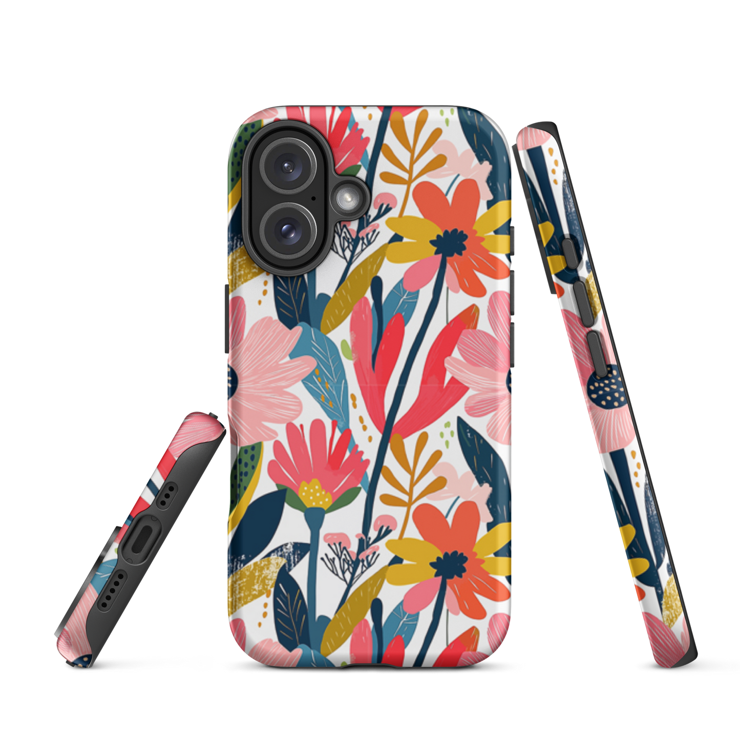 ABSTRACT FOLK ART FLORAL 2