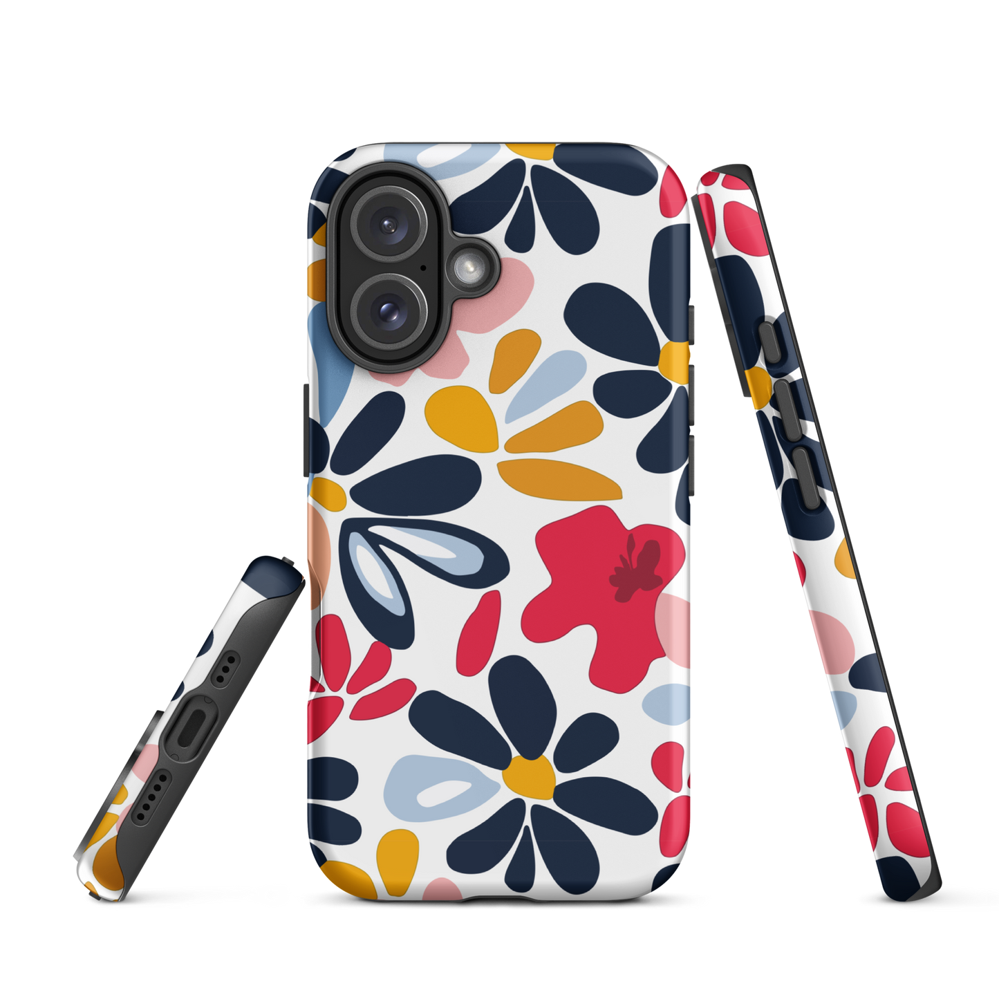 Abstract Folk Art Floral Pattern 2