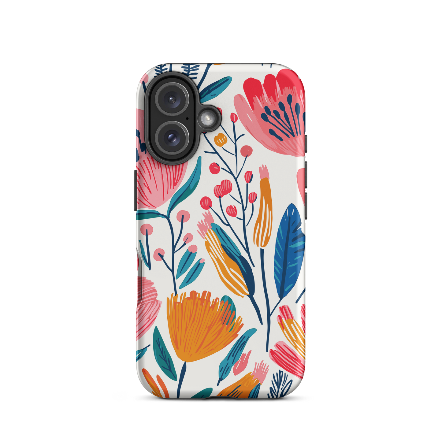 FLORAL folk art pattern seamless
