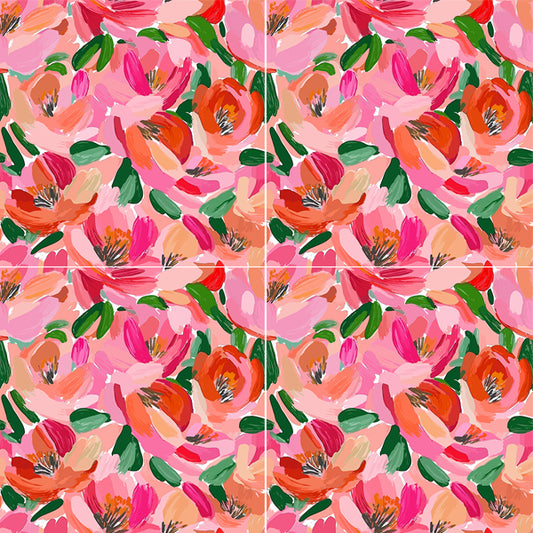 Abstract Floral Pattern 3